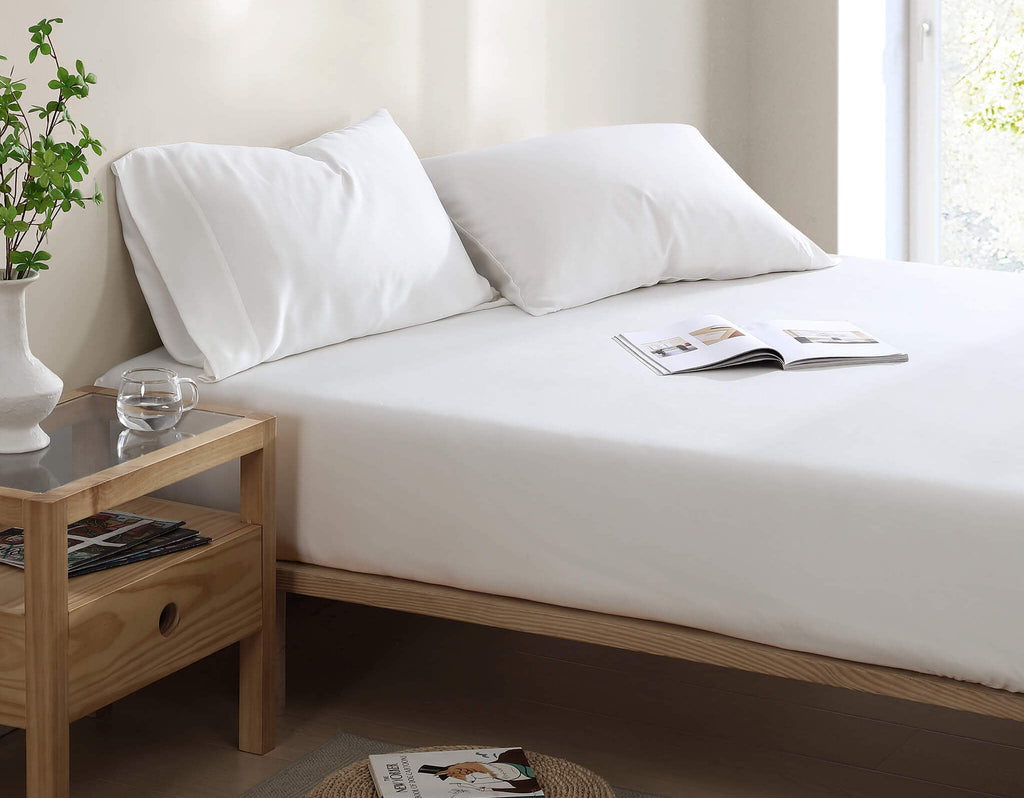 Silky Lyocell Fitted Sheet Set