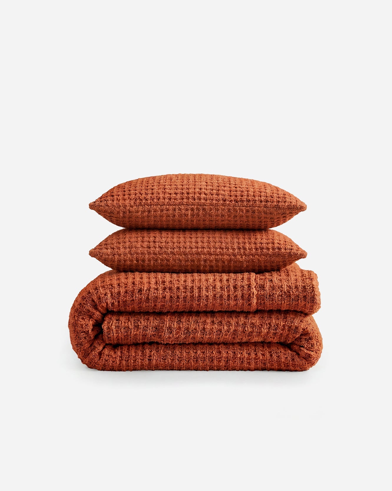 Snug Waffle Comforter Bundle