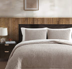 Snug Waffle + Bamboo Viscose Sham Set