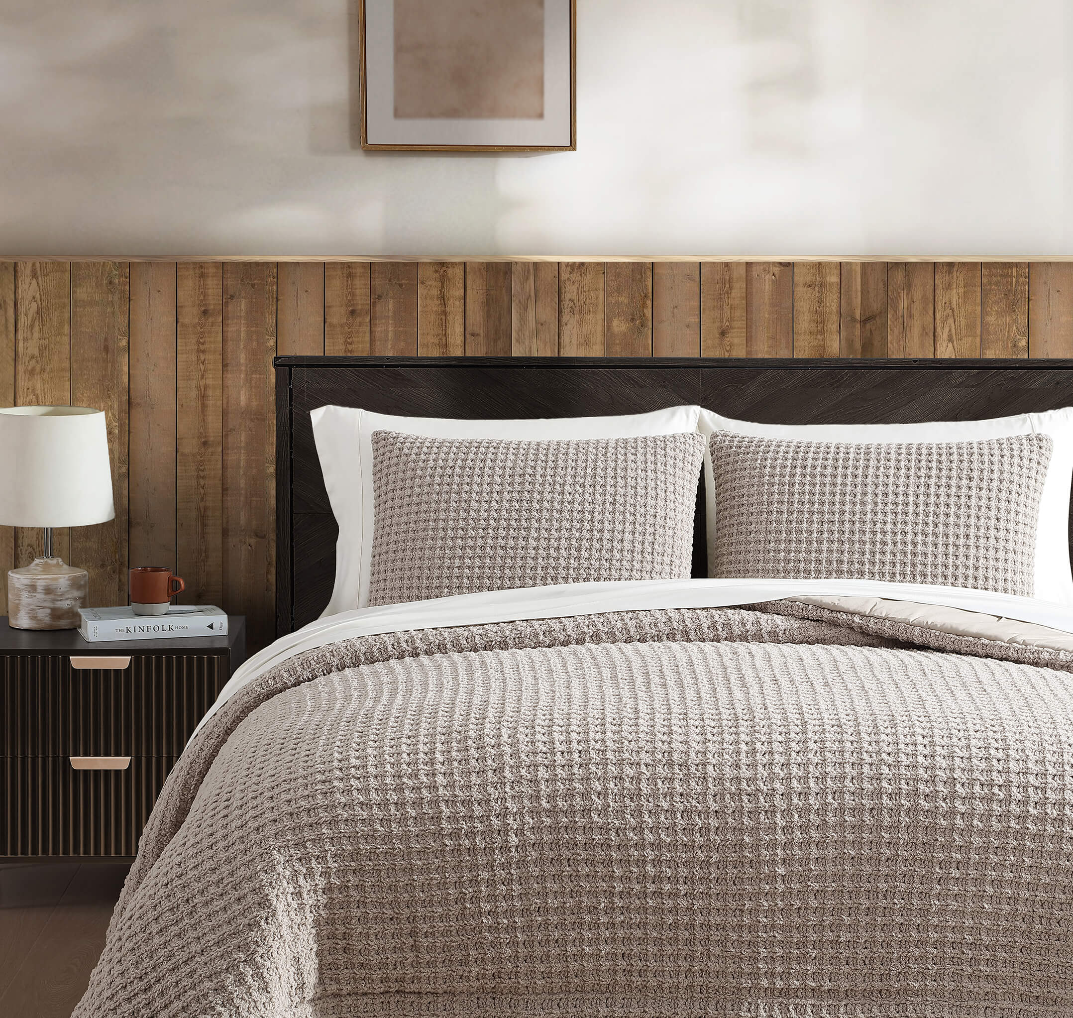 Snug Waffle Comforter Bundle