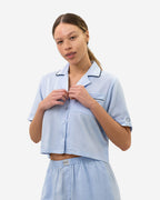 Woven Cotton Short Pajama Set