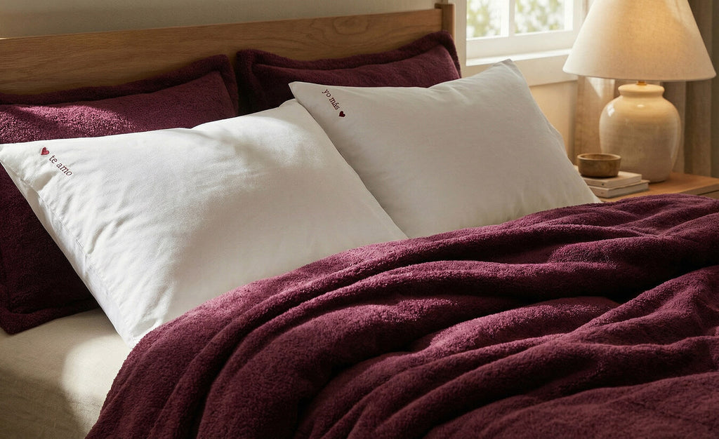 Te Amo Bamboo Viscose Pillowcase Set