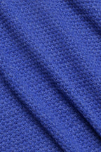 Short Sleeve Sweater Polo Contrast | Cobalt