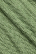 Short Sleeve Sweater Polo Contrast | Moss