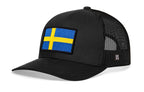 Sweden Flag Trucker Hat  |  Swedish Snapback