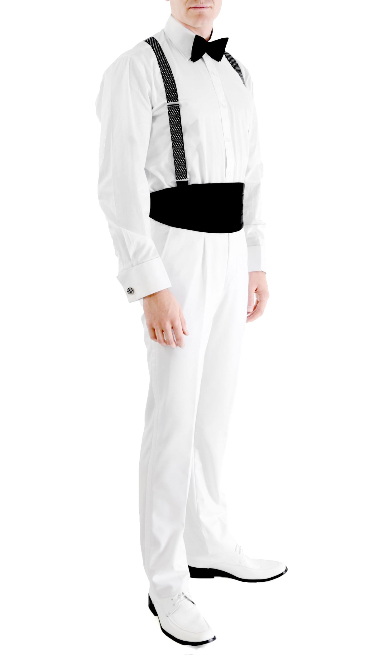 Premium A201 Regular Fit White Tail Tuxedo