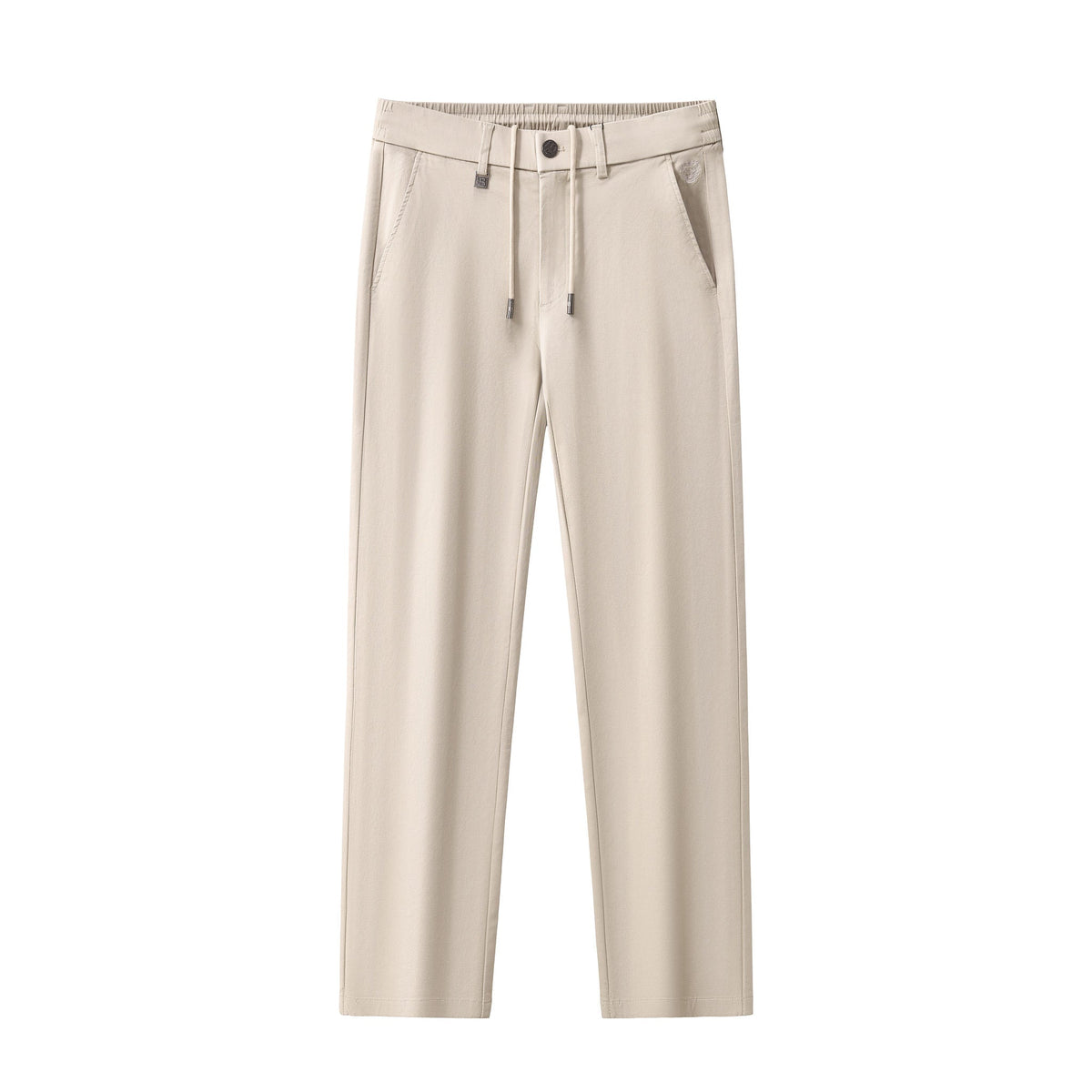 Apex Drawstring Stretch Pants BEIGE