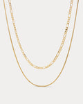 Cecilia Chain Necklace- Gold