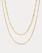 Cecilia Chain Necklace- Gold