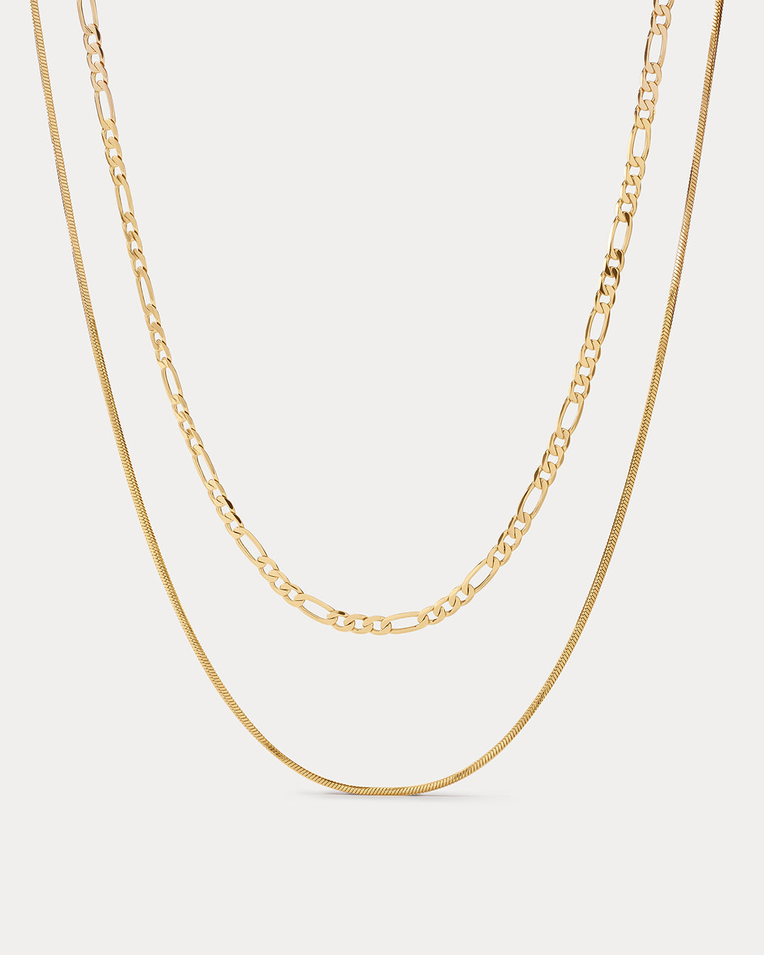 Cecilia Chain Necklace- Gold