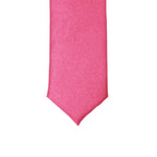 Super Skinny Fuchsia Shiny Slim Tie