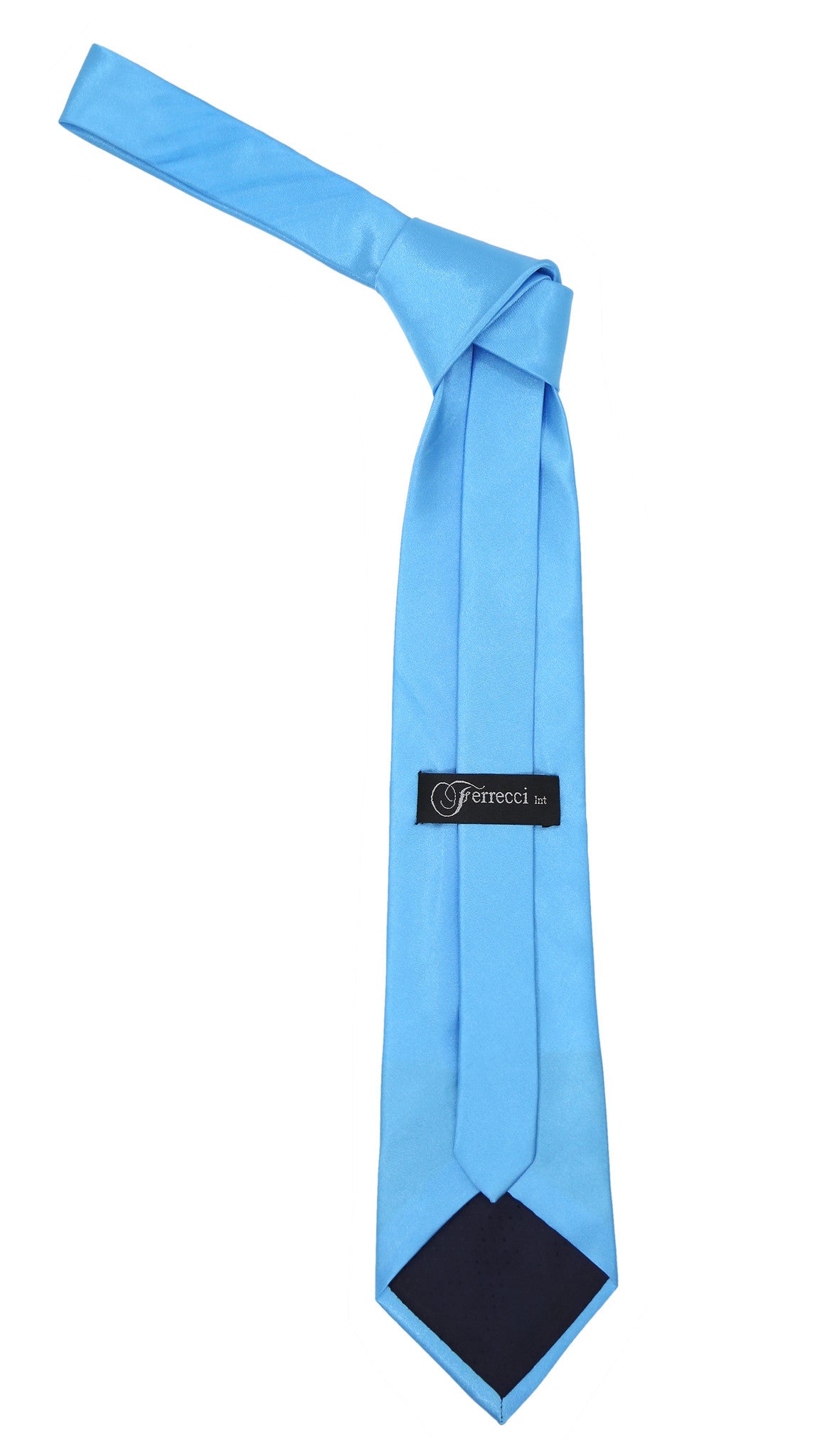 Premium Microfiber Turquoise Necktie