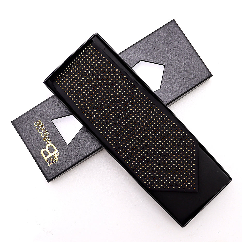 Barocco Starlight Tie Men's Pants - Black/Gold