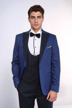 Indigo Blue Wedding Suit for Men | Wessi