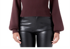 Endless Rose Knitted Balloon Sleeve Top
