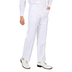 Premium Regular Fit White Tuxedo Dress Pants