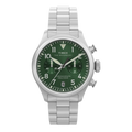 Timex Waterbury Ace Chronograph Watch — 41mm Stainless Steel Bracelet