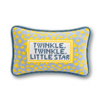 Twinkle Twinkle Mini Needlepoint Pillow