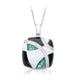 Emerald, Black, & White