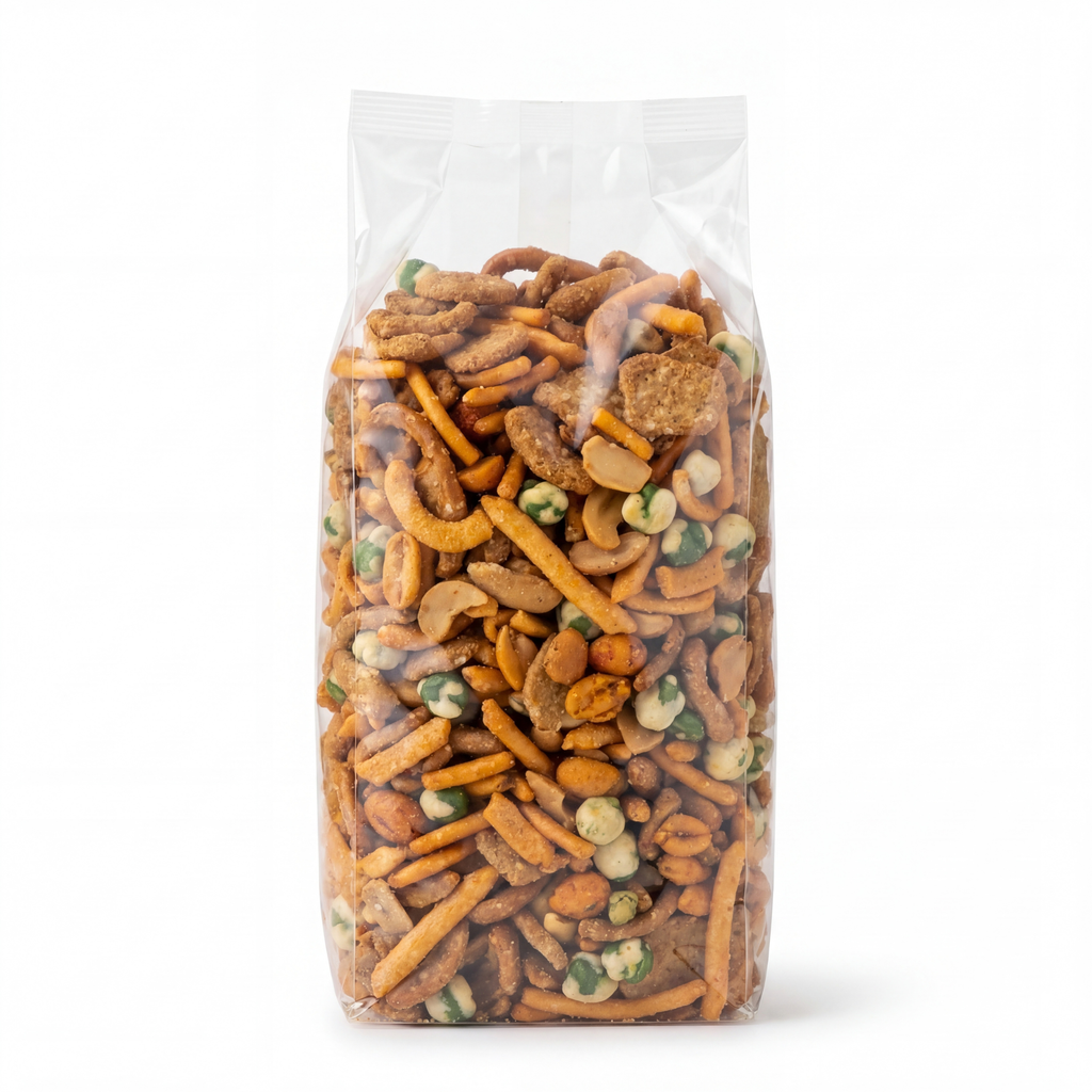 Taproom Spicy Nut Mix – 1 Pound Bar Snack Blend in Canvas Gift Bag