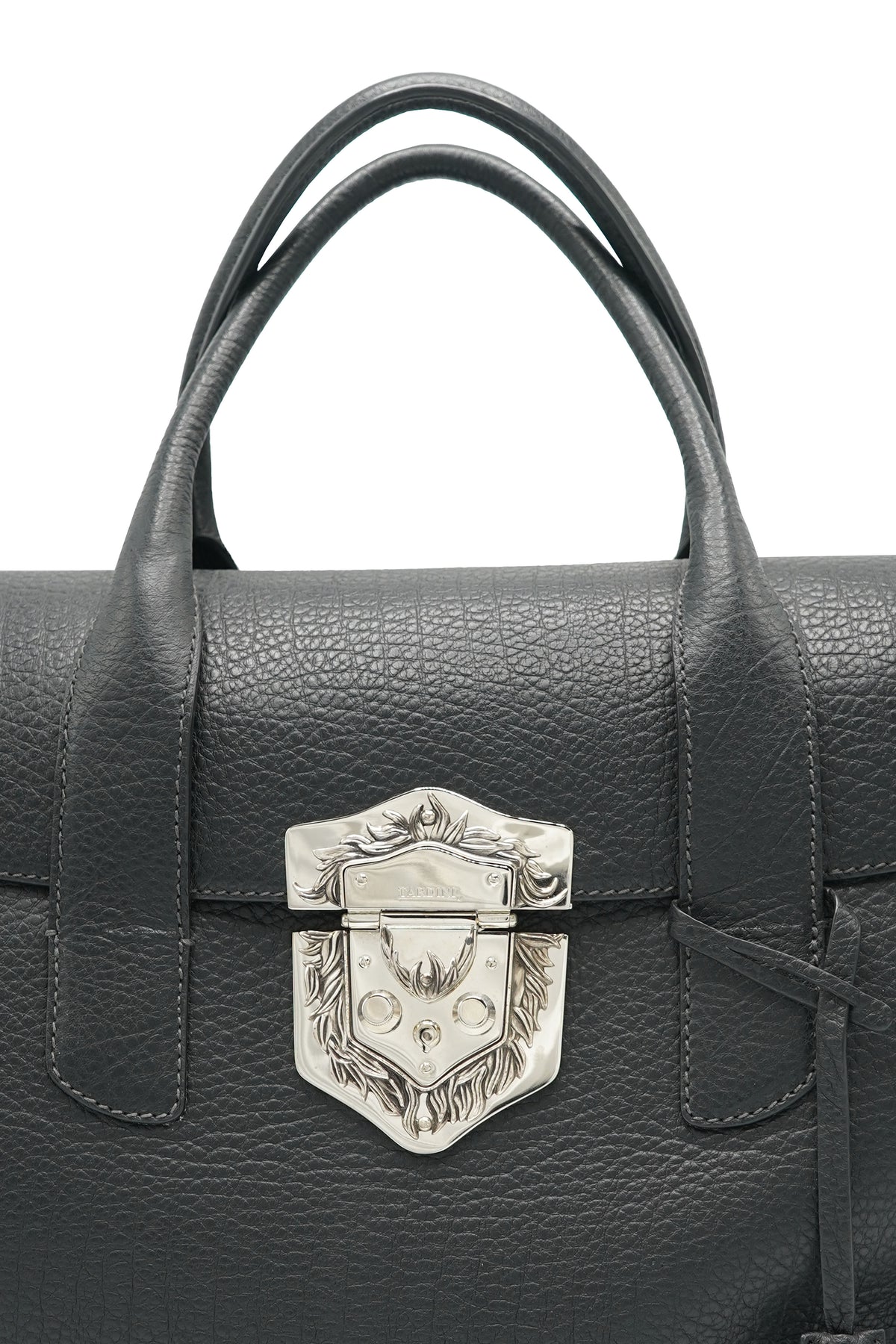 Tardini Shell Cordovan Satchel Bag