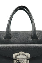 Tardini Shell Cordovan Satchel Briefcase