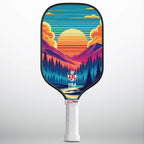 APL - Trees Pickleball Paddle | 16mm Carbon Fiber | Best Pickleball Paddles | American Pickleball League