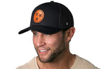 Tennessee Flag Trucker Hat  |  Leather TN Snapback