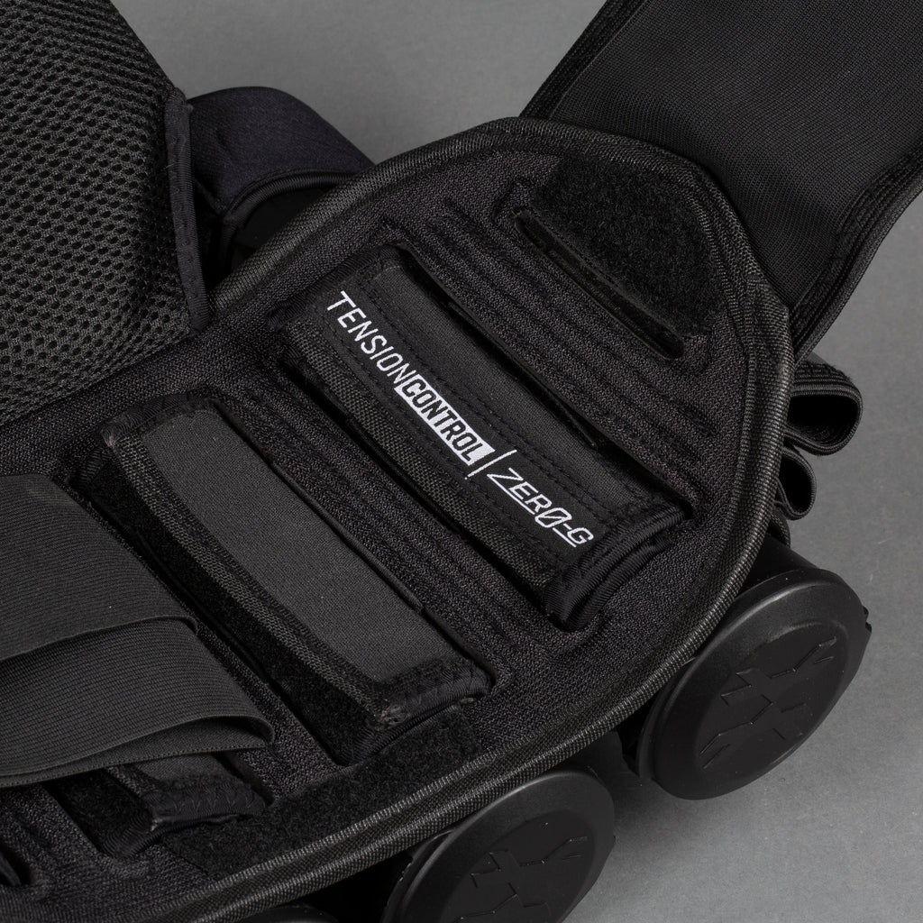Zero G 2.0 Harness - Black/Red - 4+3+4