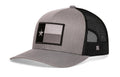 Texas Flag Trucker Hat  |  Tactical Gray-Black TX Snapback