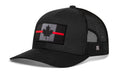 Thin Red Line Trucker Hat  |  CAN Tactical Firefighter Snapback