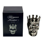 Silver Maximilien Skull in Thé Aroma