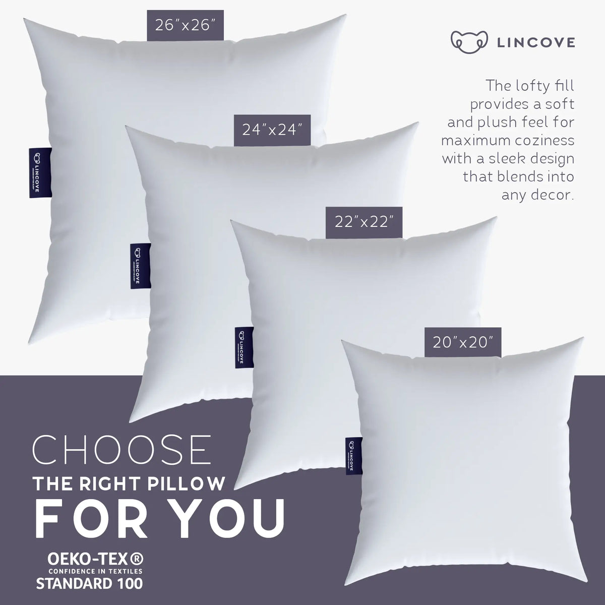 Throw Pillow Insert - Made In Canada