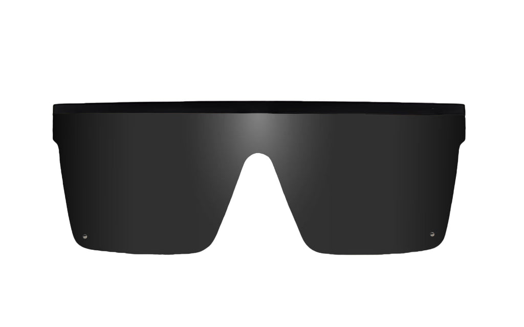 Tidal Wave - Matte Black - Jet Black Lens Polarized