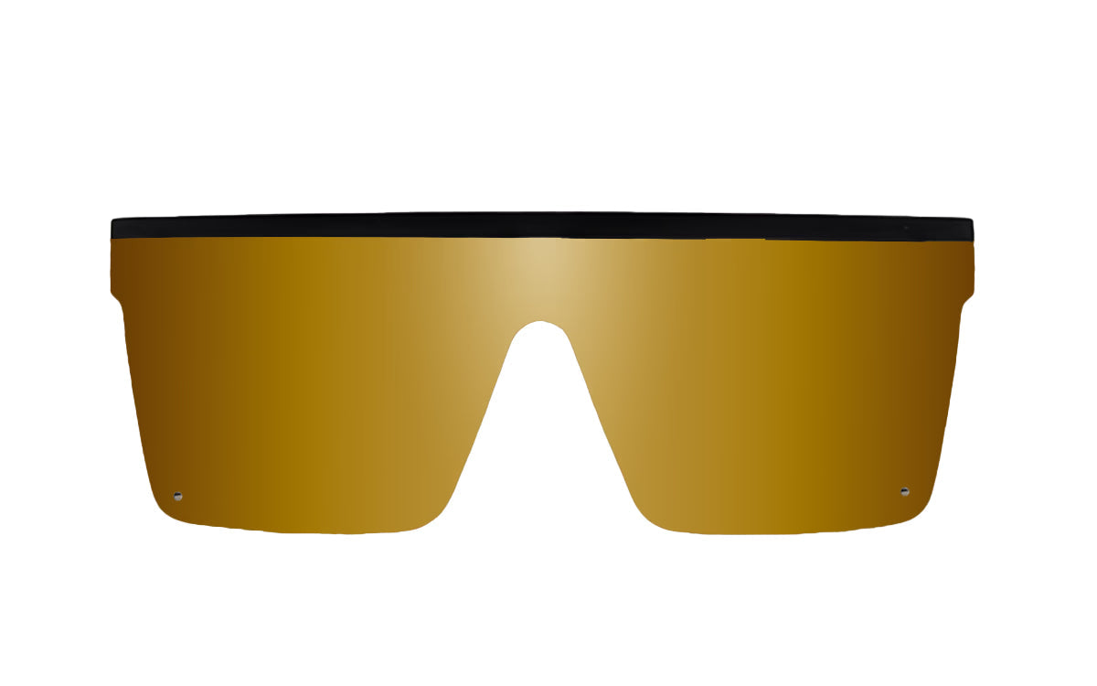 Tidal Wave XL - Matte Black - 24K Gold Lens Polarized