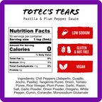 Totec's Tears - Pasilla & Plum (9oz)