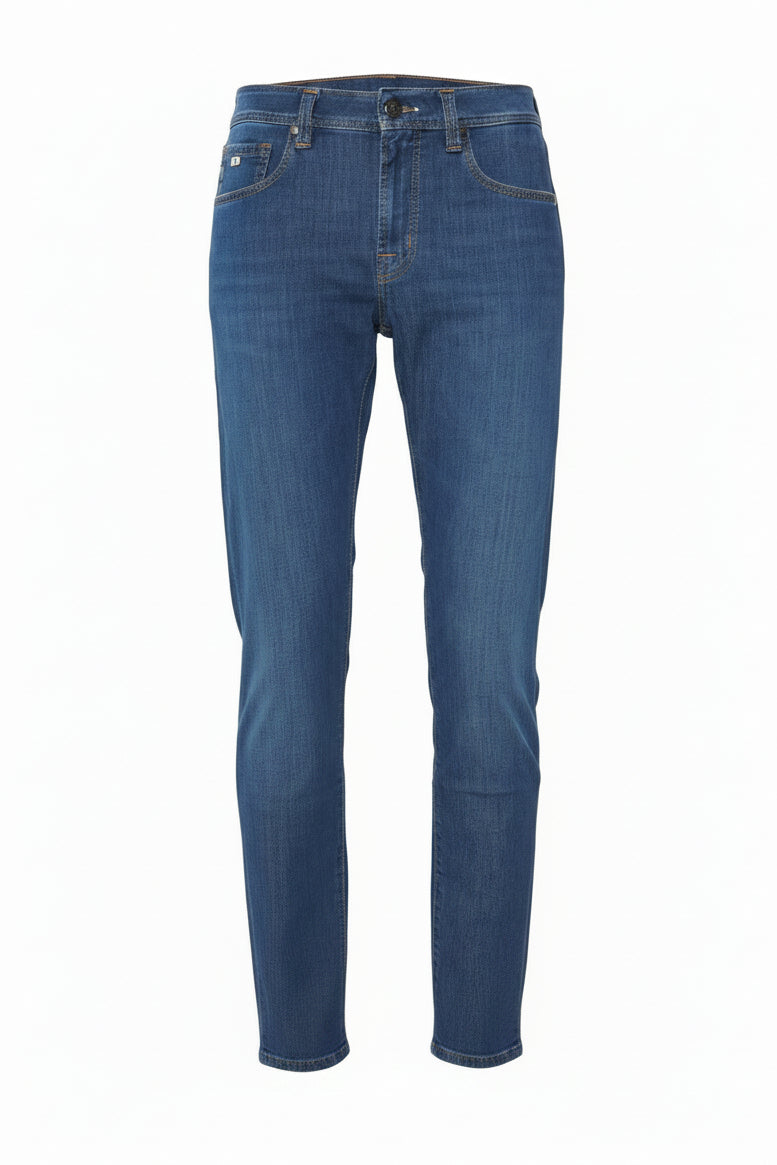 Tramarossa Solid Light Denim Jeans