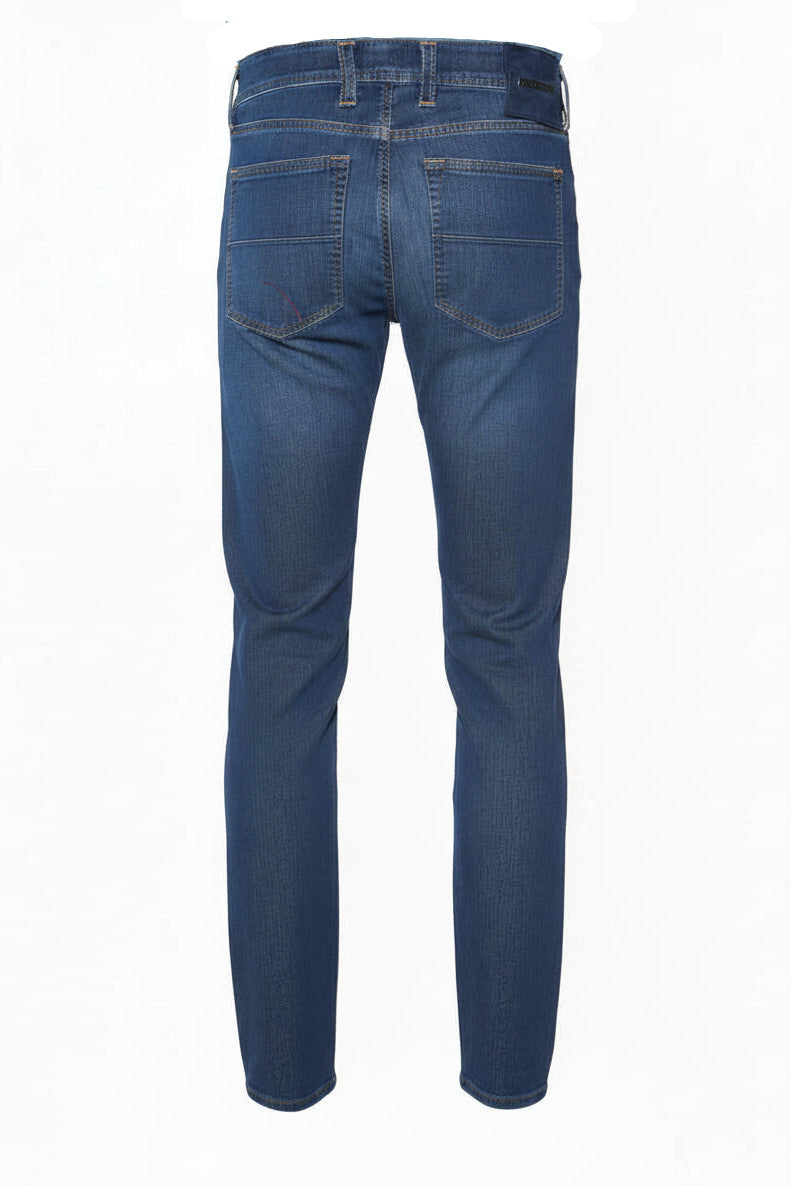 Tramarossa Solid Light Denim Jeans