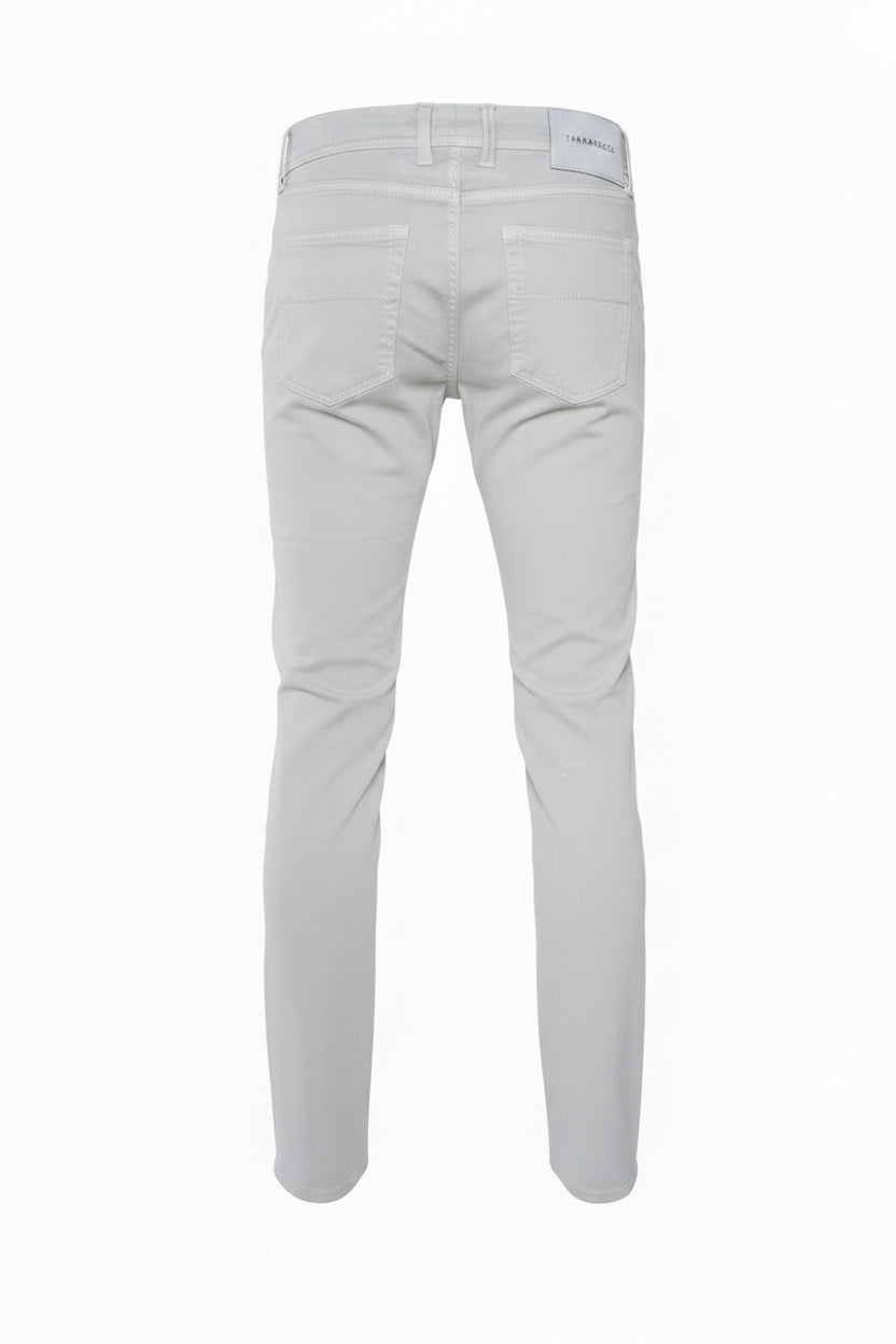Tramarossa Michelangelo Zip Solid Cotton-Modal Trousers