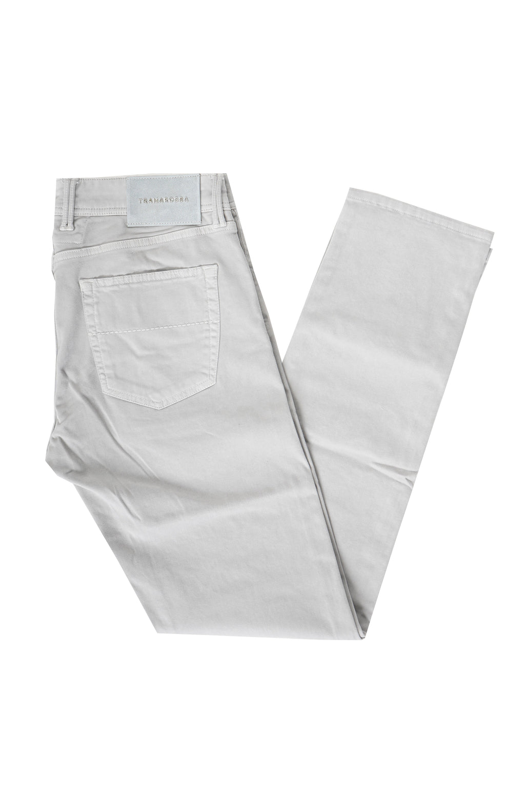 Tramarossa Michelangelo Zip Solid Cotton-Modal Trousers