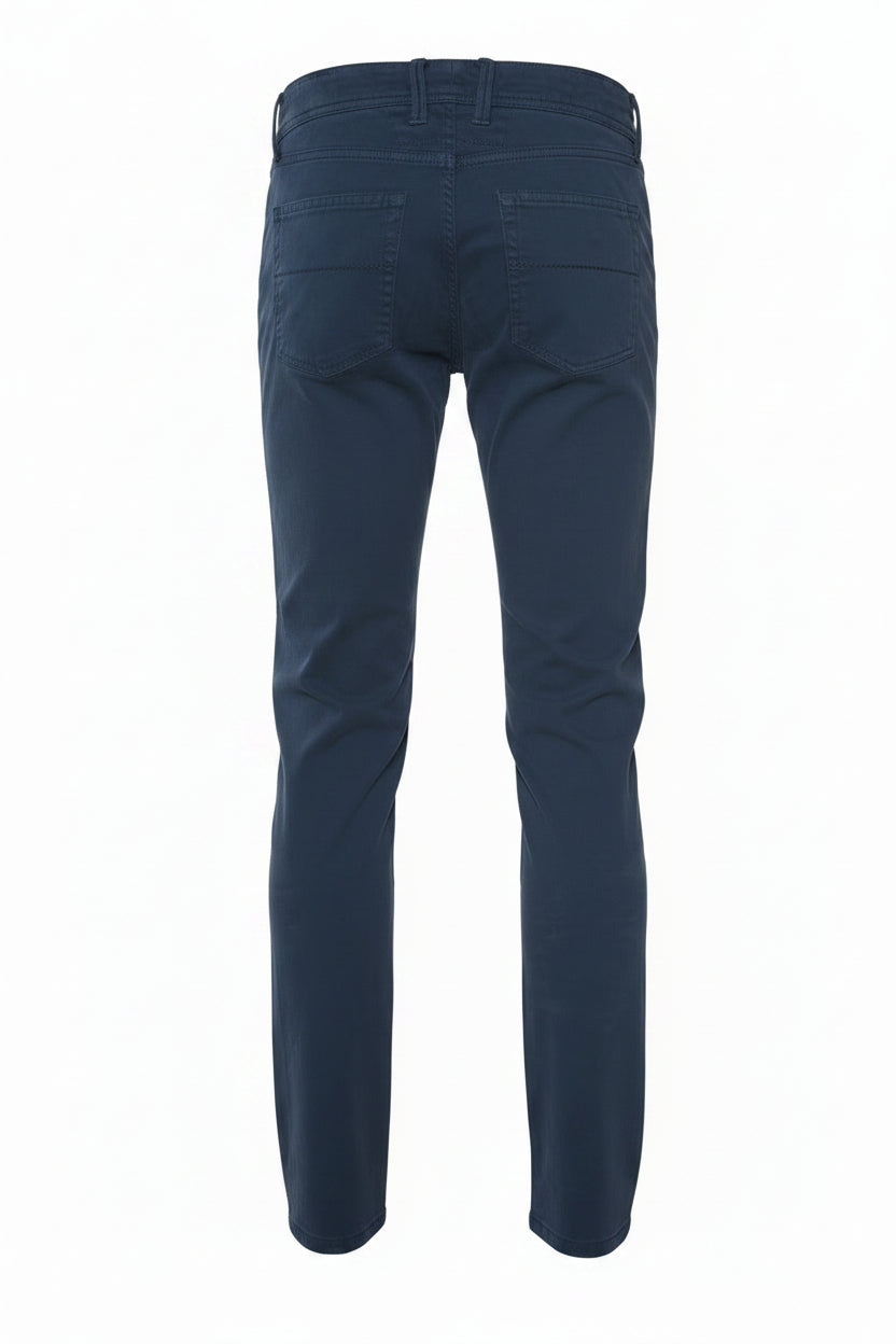 Tramarossa Michelangelo Zip Solid Cotton-Modal Trousers