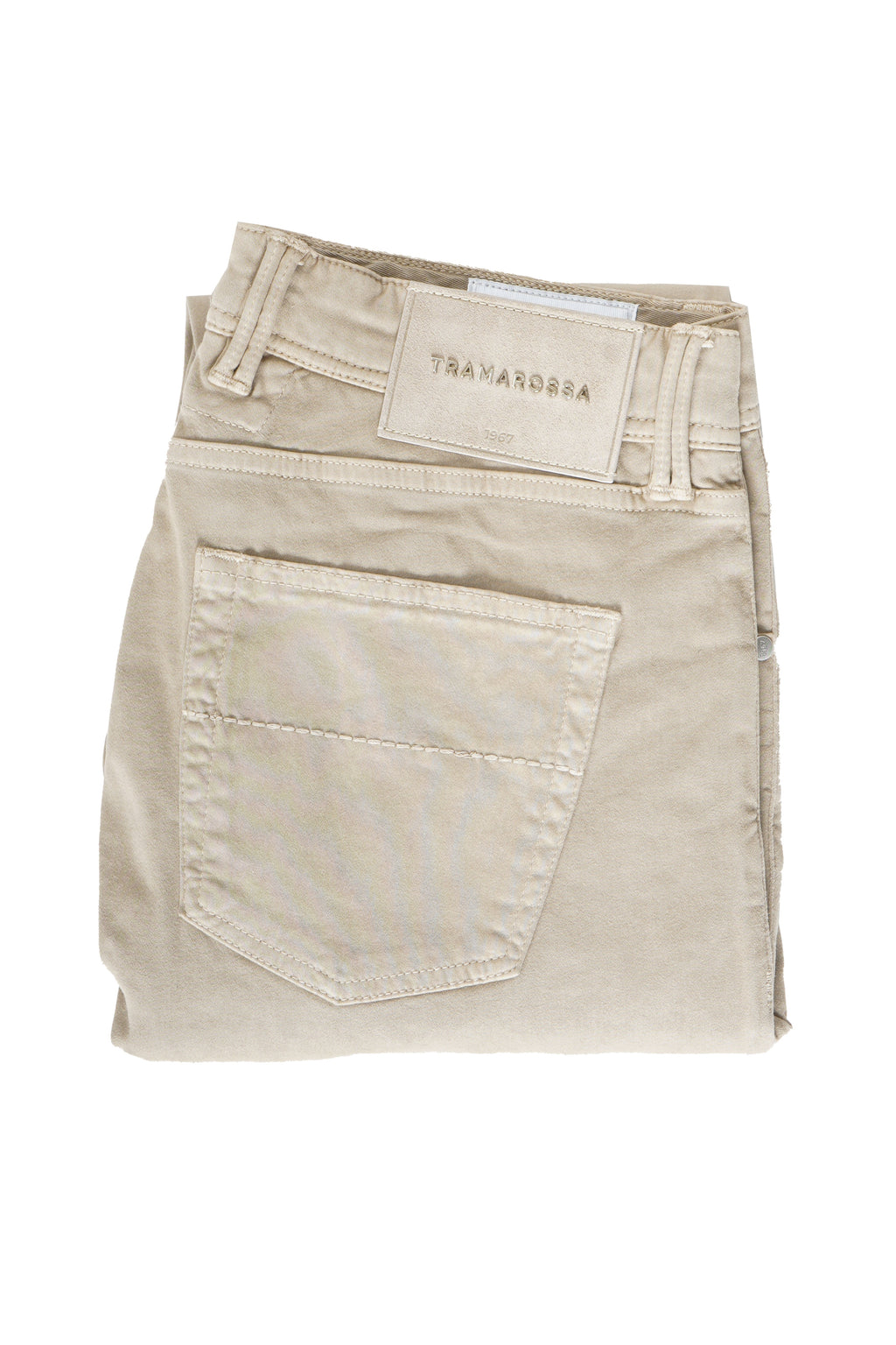 Tramarossa Michelangelo Zip Solid Cotton-Modal Trousers