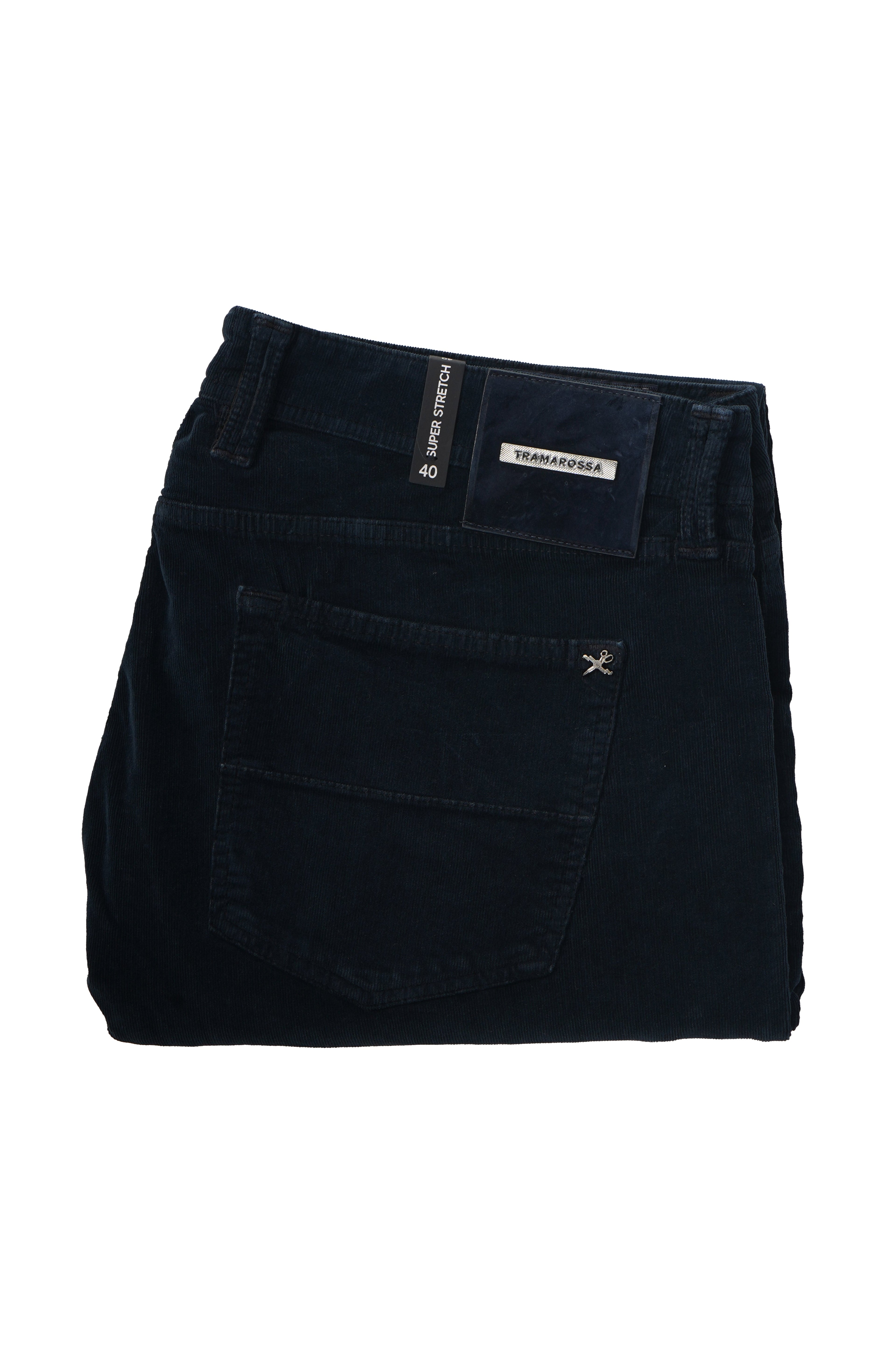 Tramarossa Solid Corduroy Cotton Pants