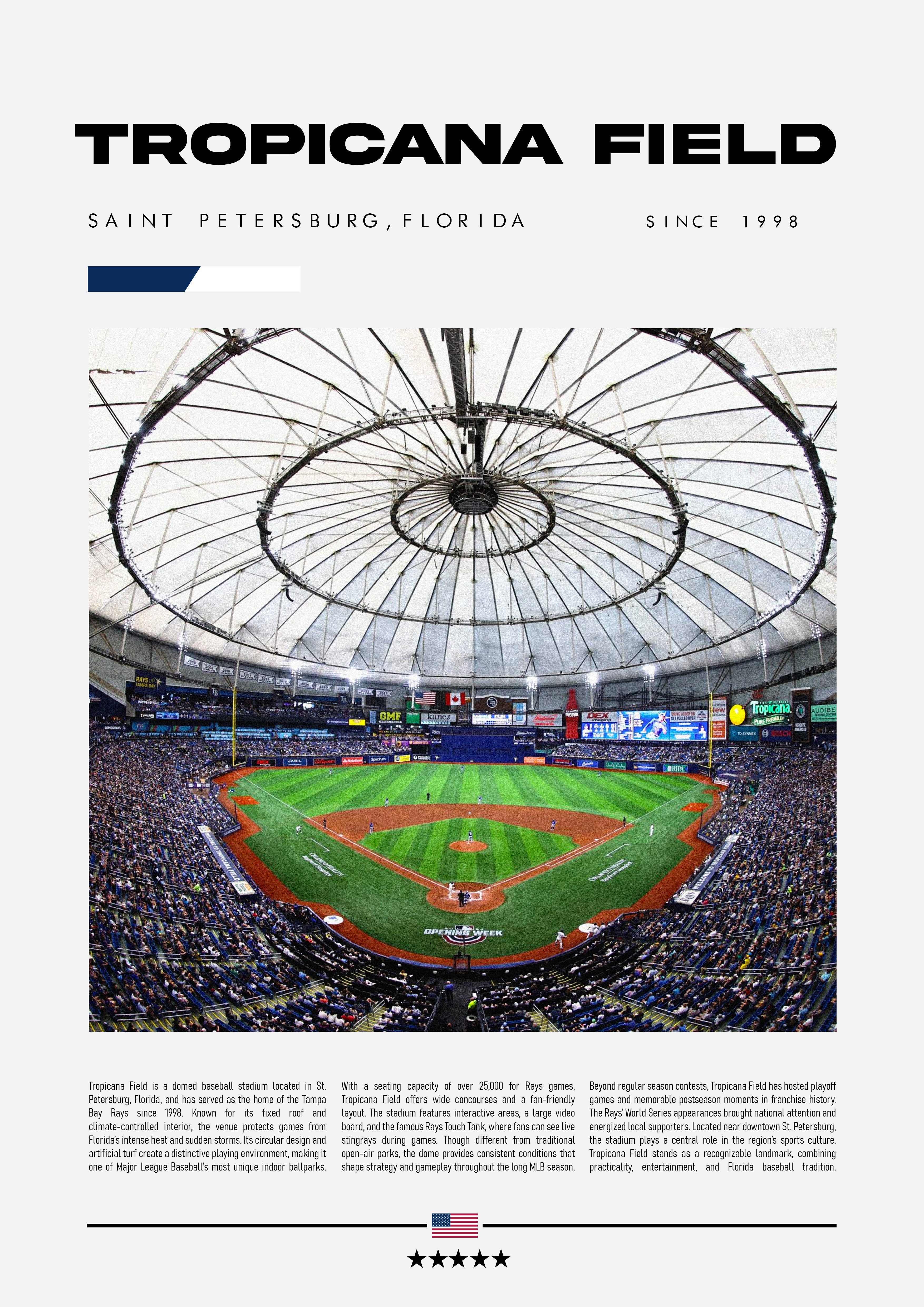 Tropicana Field - Tampa Bay Rays - Stadium Series