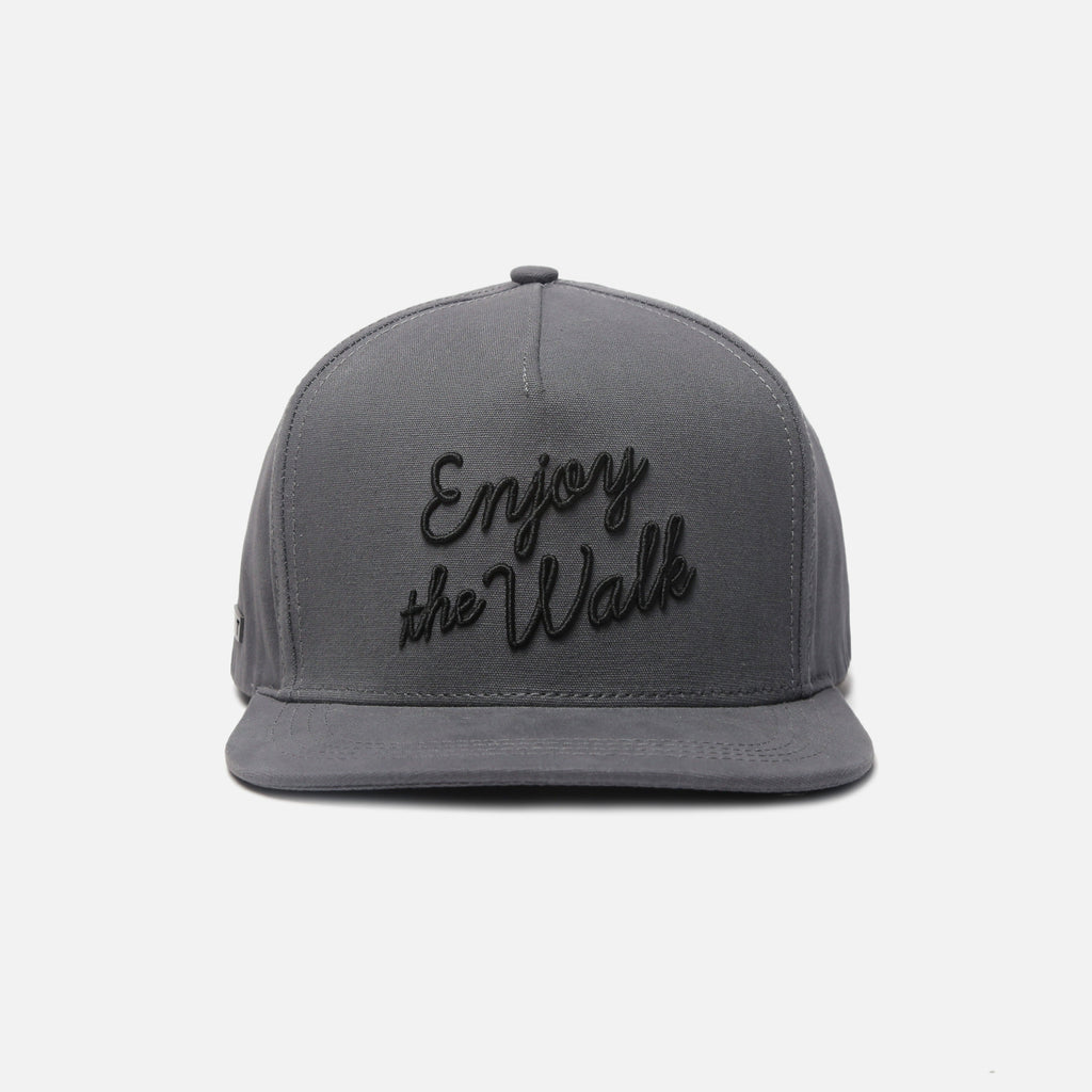 TRUE Canvas 5-Panel Snapback | Enjoy The Walk