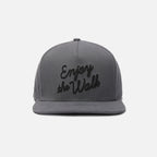 TRUE Canvas 5-Panel Snapback | Enjoy The Walk