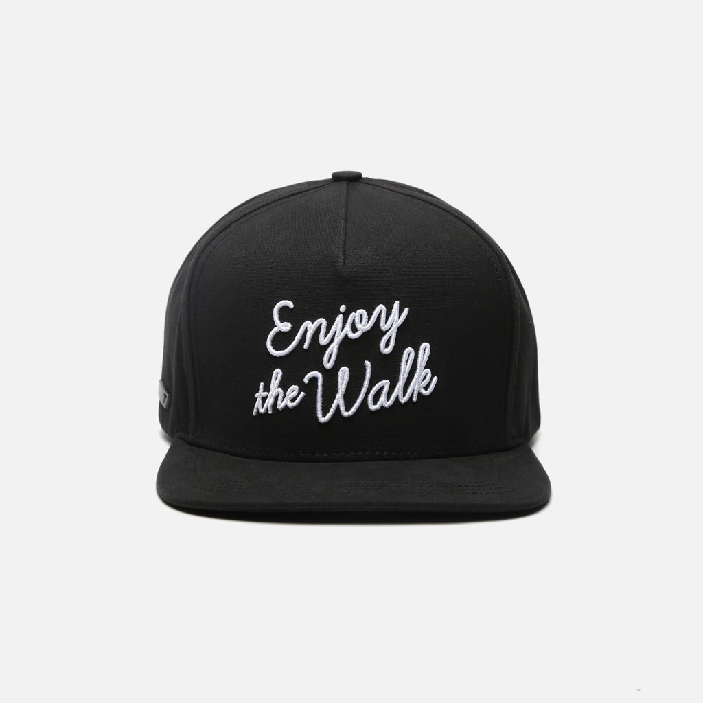 TRUE Canvas 5-Panel Snapback | Enjoy The Walk