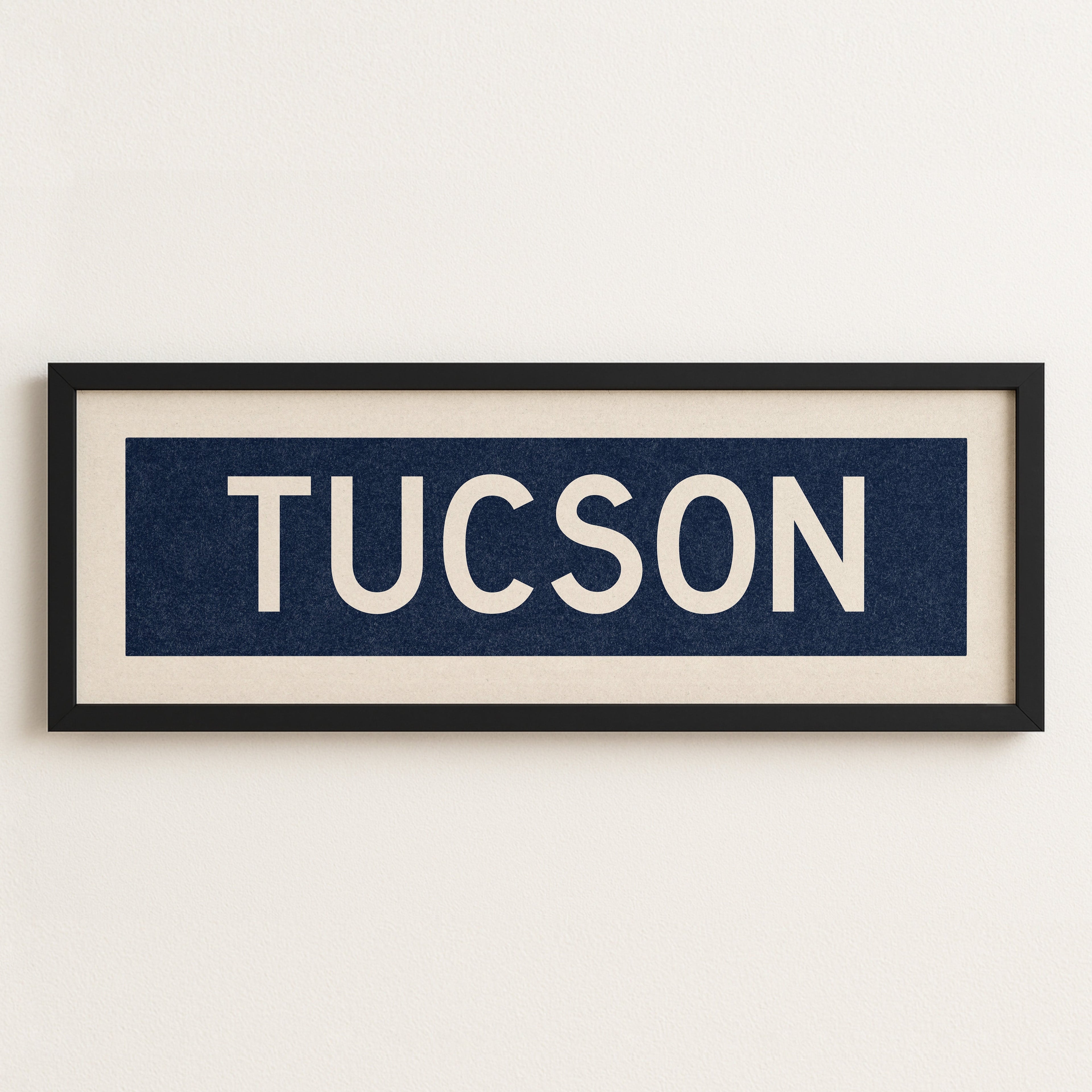 Framed Tucson Navy Bus Scroll