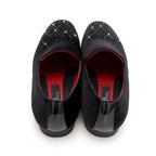 Barocco Sharp Sophistication Men's Loafers - Black/Black