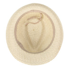 Everyday Fedora - Women's Fedora W/ Open Weave Inset